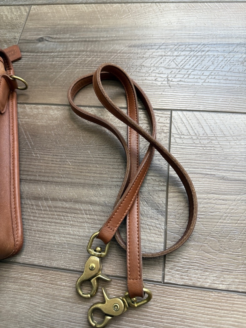 Vintage COACH British Tan leather Station Messenger satchel bag purse 5130 USA - Picture 8 of 8